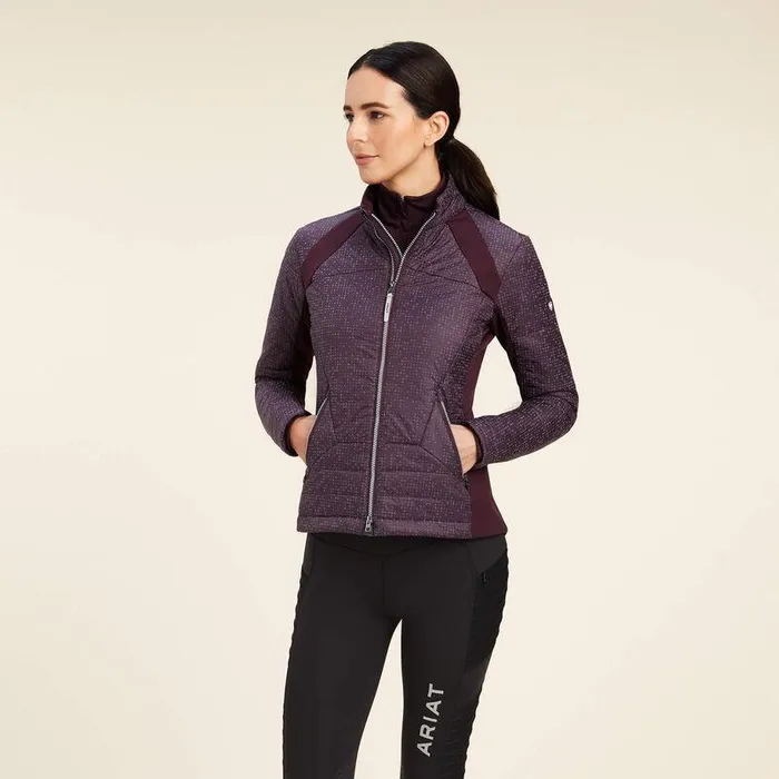 Women Jackets and Vests Ariat Lumina Jacket Mulberry