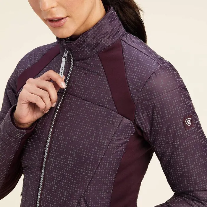 Women Jackets and Vests Ariat Lumina Jacket Mulberry