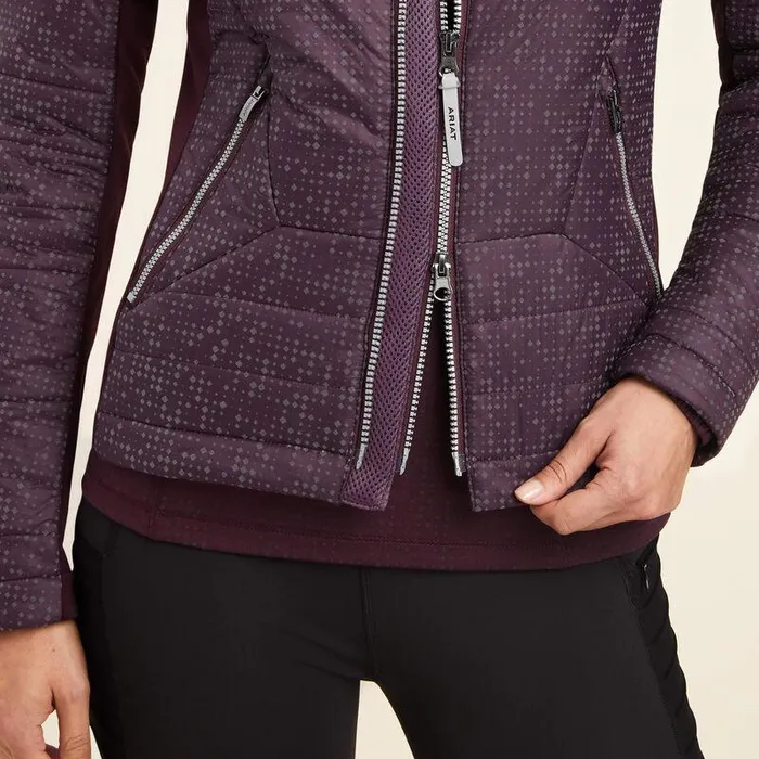 Women Jackets and Vests Ariat Lumina Jacket Mulberry