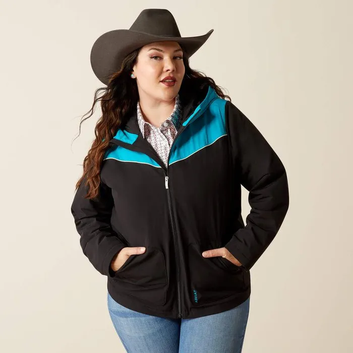 Women Jackets and Vests Ariat Pioneer StretchShell Jacket Blackcapri Breeze Women Jackets and Vests Ariat Pioneer StretchShell Jacket Blackcapri Breeze