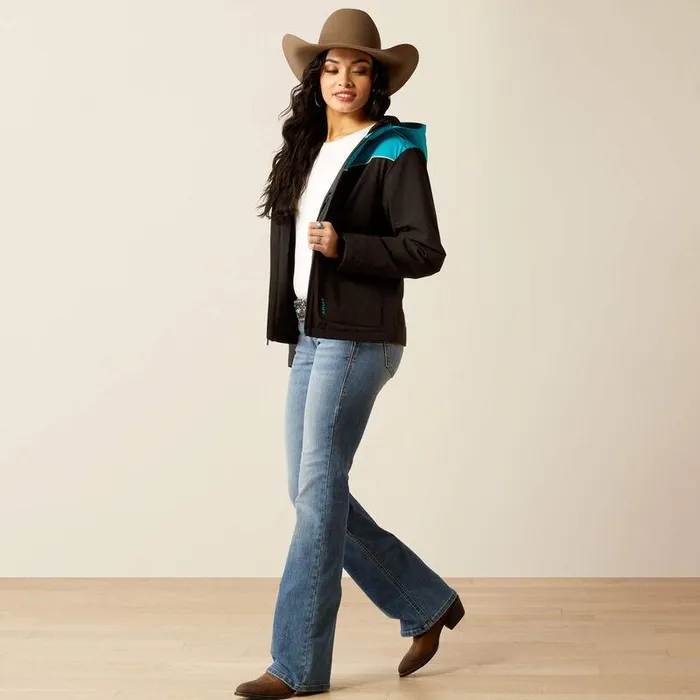 Women Jackets and Vests Ariat Pioneer StretchShell Jacket Blackcapri Breeze Women Jackets and Vests Ariat Pioneer StretchShell Jacket Blackcapri Breeze