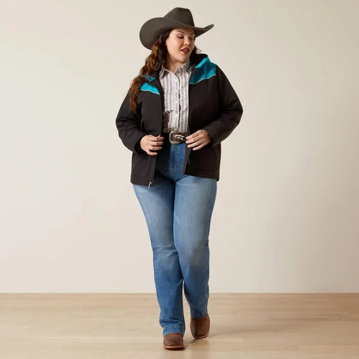 Women Jackets and Vests Ariat Pioneer StretchShell Jacket Blackcapri Breeze Women Jackets and Vests Ariat Pioneer StretchShell Jacket Blackcapri Breeze