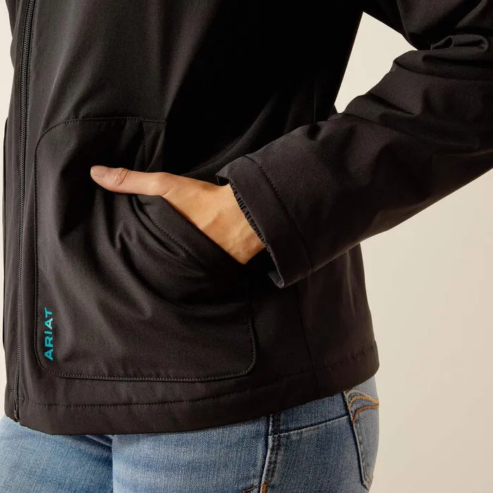 Women Jackets and Vests Ariat Pioneer StretchShell Jacket Blackcapri Breeze Women Jackets and Vests Ariat Pioneer StretchShell Jacket Blackcapri Breeze
