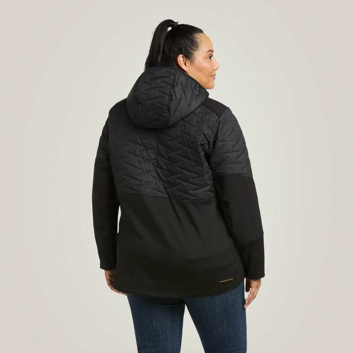 Women Jackets and Vests Ariat Rebar Cloud 9 Insulated Jacket Black