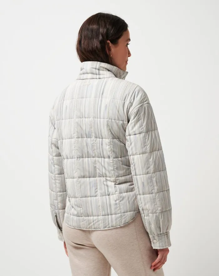 Women Jackets TravisMathew MARIN JACKET Oxford Tan Multi Women Jackets TravisMathew MARIN JACKET Oxford Tan Multi