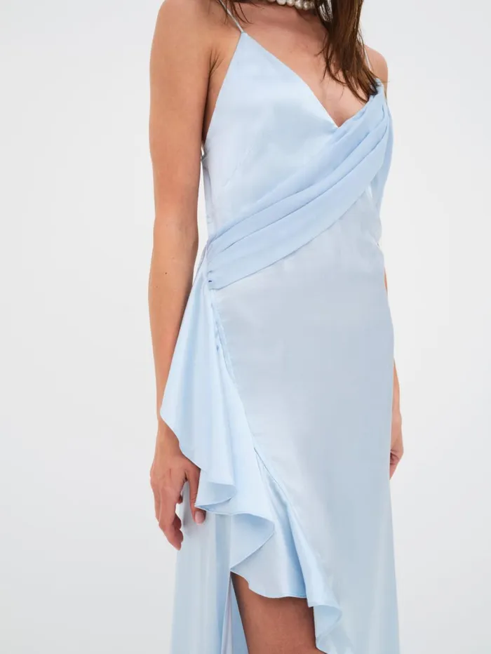 Women James Maxi Dress Blue For Love and Lemons Dresses Women James Maxi Dress Blue For Love and Lemons Dresses
