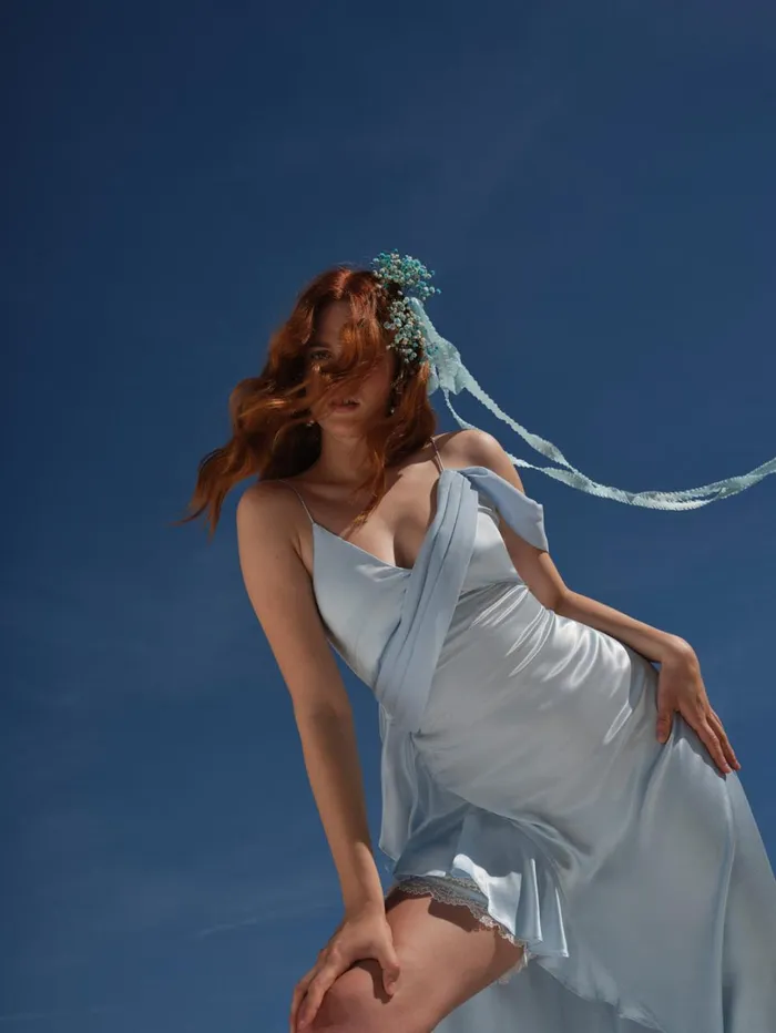 Women James Maxi Dress Blue For Love and Lemons Dresses Women James Maxi Dress Blue For Love and Lemons Dresses