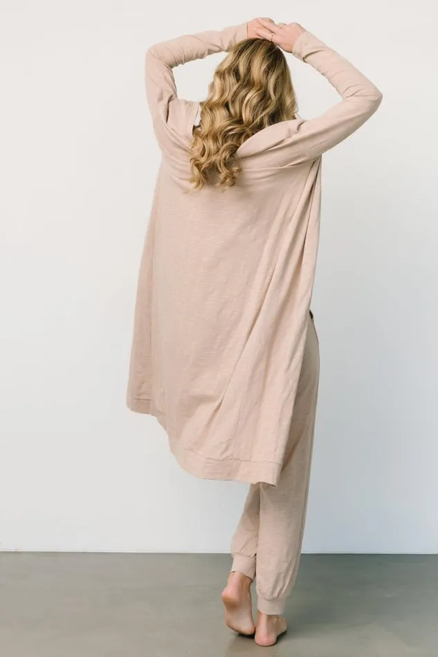 Women Janae Jumpsuit Cardigan Set Oatmeal Baltic Born Jumpsuits and Rompers