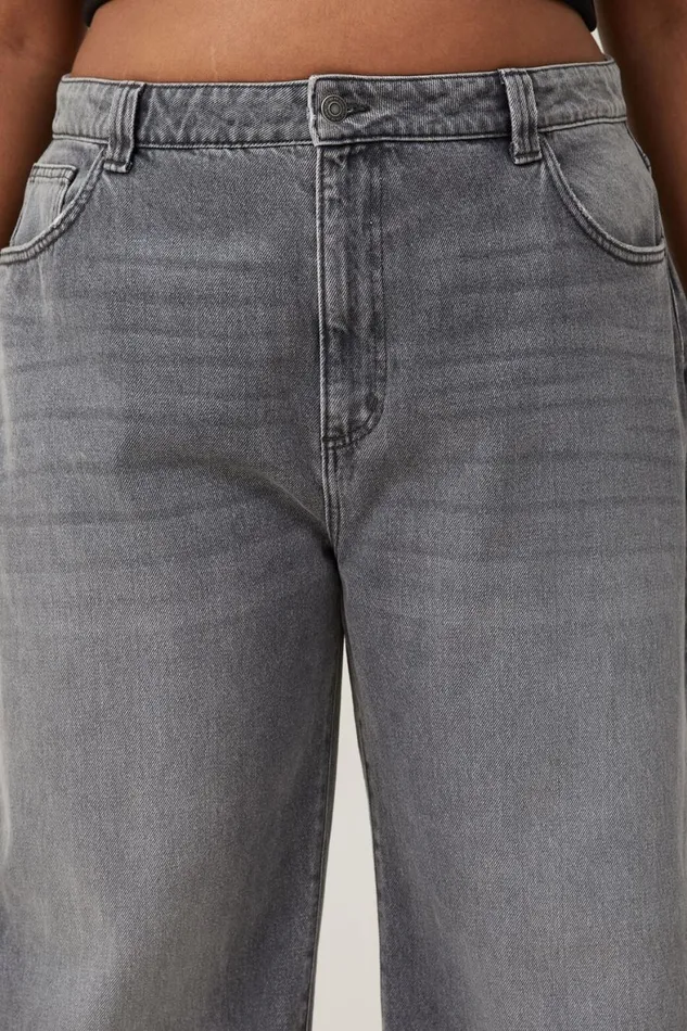 Women Jeans Cotton On Super Baggy Jean Shadow Grey