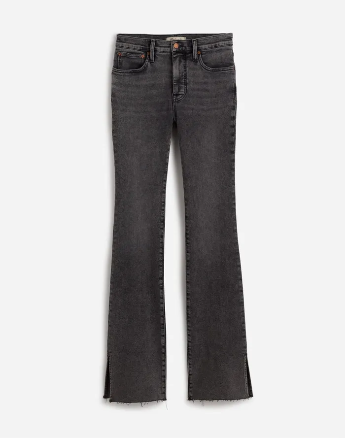 Women Jeans Madewell Kick Out FullLength Jeans Paynes Wash