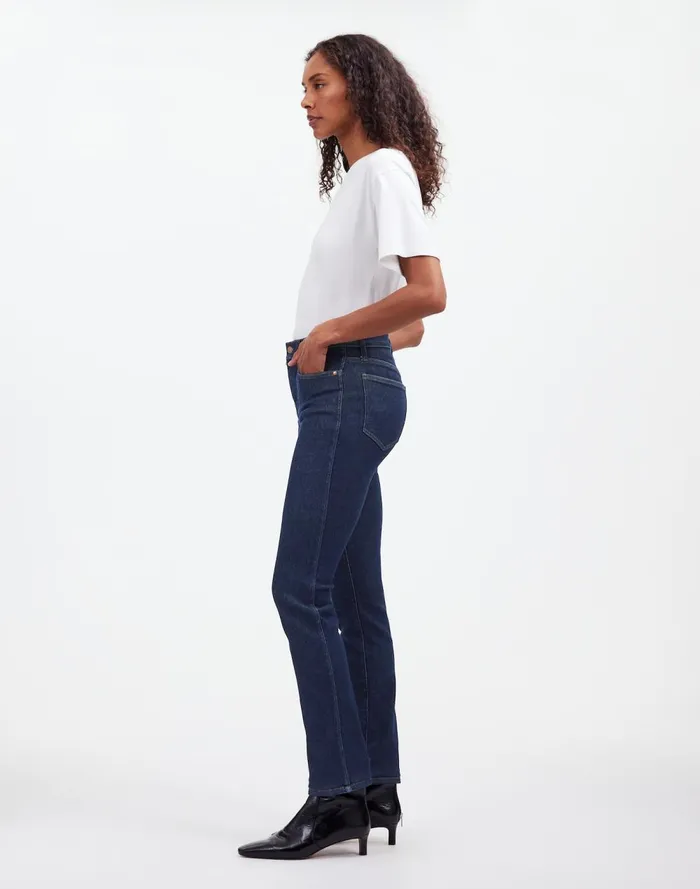 Women Jeans Madewell Stovepipe Jeans Lawlor Wash