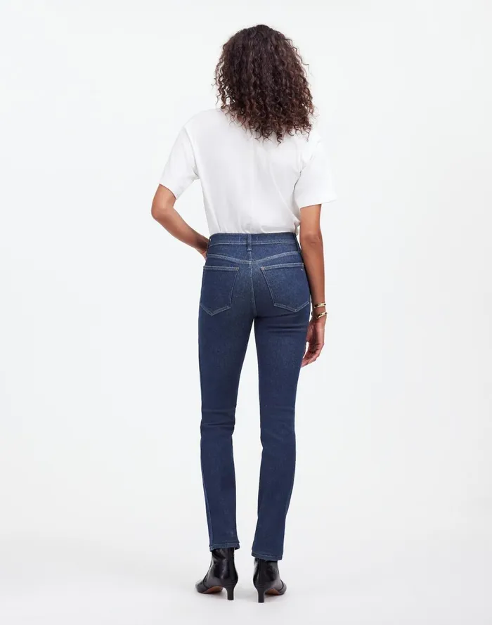 Women Jeans Madewell Stovepipe Jeans Lawlor Wash