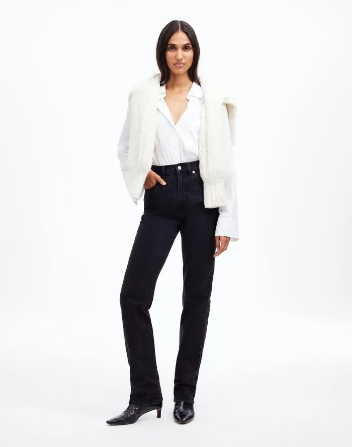 Women Jeans Madewell The 03990s Straight Jean Belmere Wash