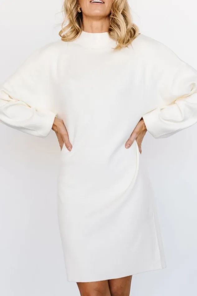 Women Jennings Sweater Dress Ivory Baltic Born Short Dresses Women Jennings Sweater Dress Ivory Baltic Born Short Dresses