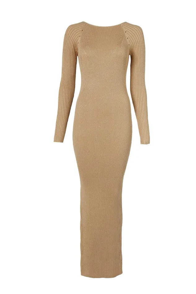 Women Jessica Maxi Dress Gold Holland Cooper Dresses
