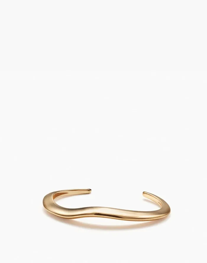 Women Jewelry Madewell AGMES Small Astrid Cuff Gold