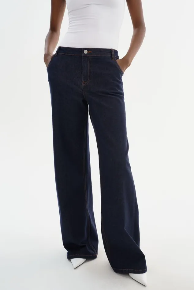 Women KILIANA Denim Jeans Dark Indigo LAMARQUE Pants and Shorts Women KILIANA Denim Jeans Dark Indigo LAMARQUE Pants and Shorts