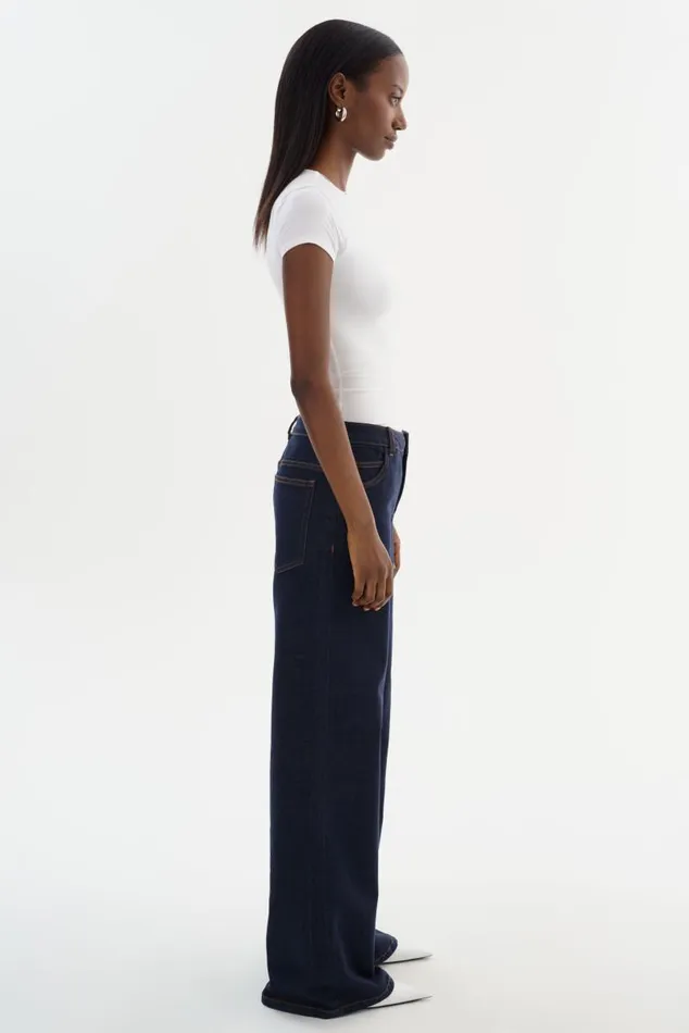 Women KILIANA Denim Jeans Dark Indigo LAMARQUE Pants and Shorts Women KILIANA Denim Jeans Dark Indigo LAMARQUE Pants and Shorts