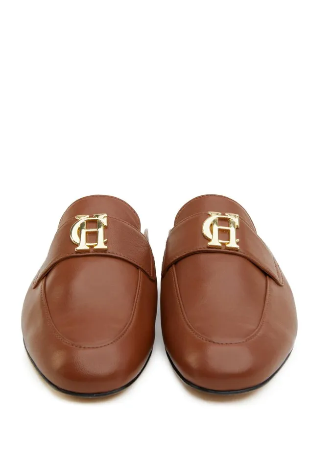 Women Kingston Loafer Tan Leather Holland Cooper Loafers
