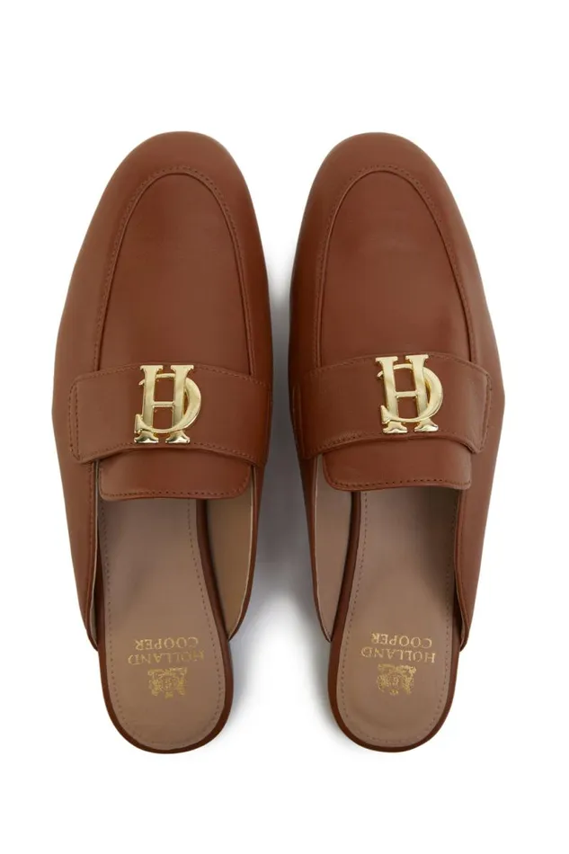 Women Kingston Loafer Tan Leather Holland Cooper Loafers