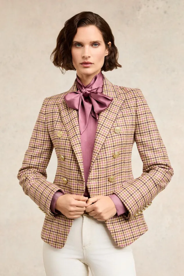 Women Knightsbridge Blazer Sudeley Pink Holland Cooper Tailoring
