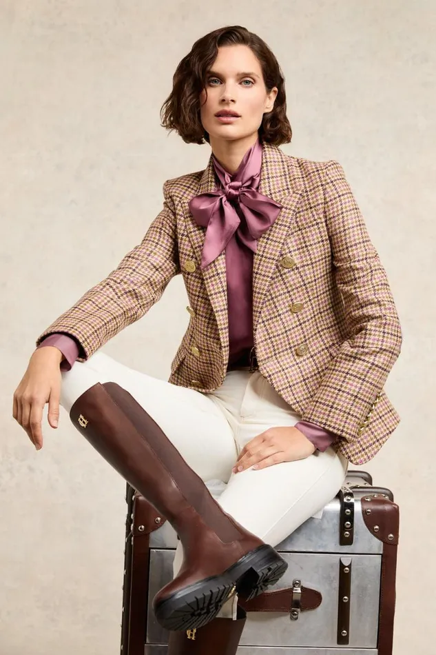 Women Knightsbridge Blazer Sudeley Pink Holland Cooper Tailoring