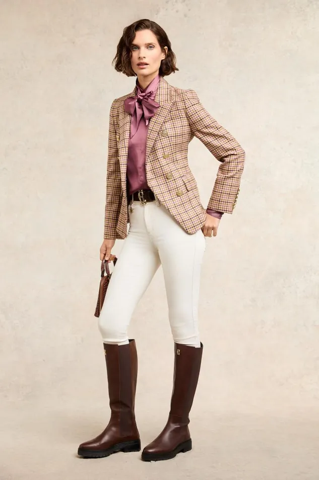 Women Knightsbridge Blazer Sudeley Pink Holland Cooper Tailoring