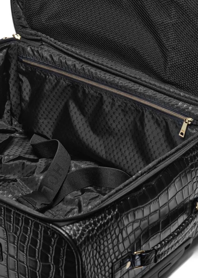 Women Knightsbridge Large Suitcase Black Croc Holland Cooper Bags Women Knightsbridge Large Suitcase Black Croc Holland Cooper Bags