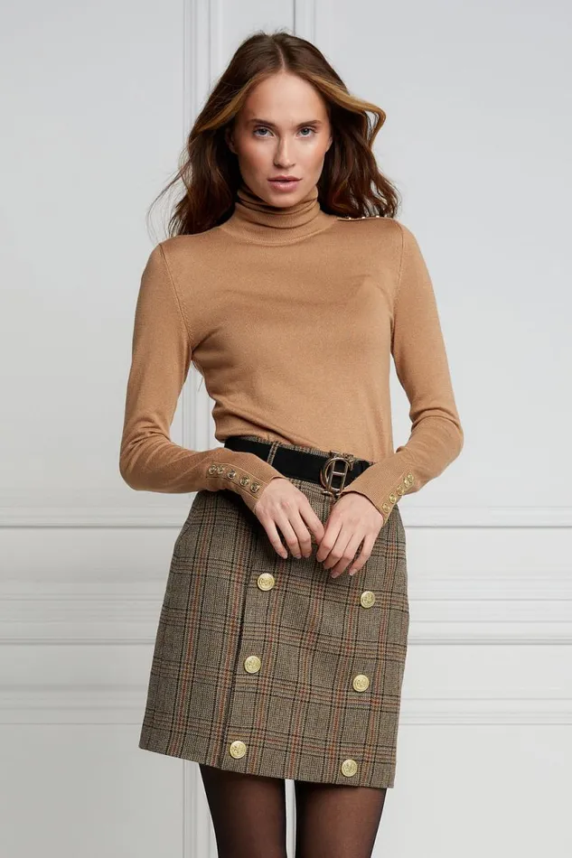 Women Knightsbridge Skirt Bourbon Tweed Holland Cooper Tailoring