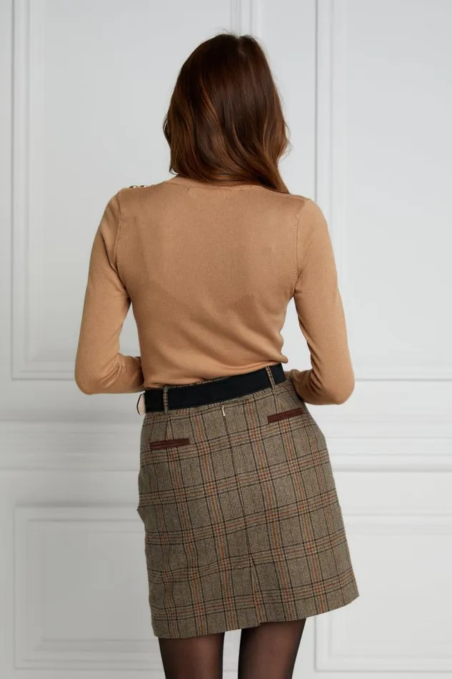 Women Knightsbridge Skirt Bourbon Tweed Holland Cooper Tailoring