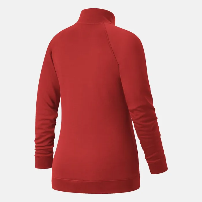 Women Knit Training Jacket Team Red New Balance Jackets and Vests