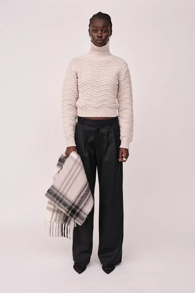 Women Knitwear Wonhundred Hailey 8211 Off White