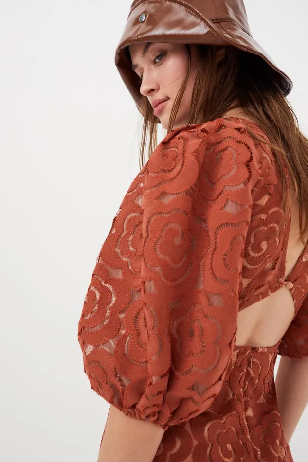 Women Letitia Mini Dress Red For Love and Lemons Dresses
