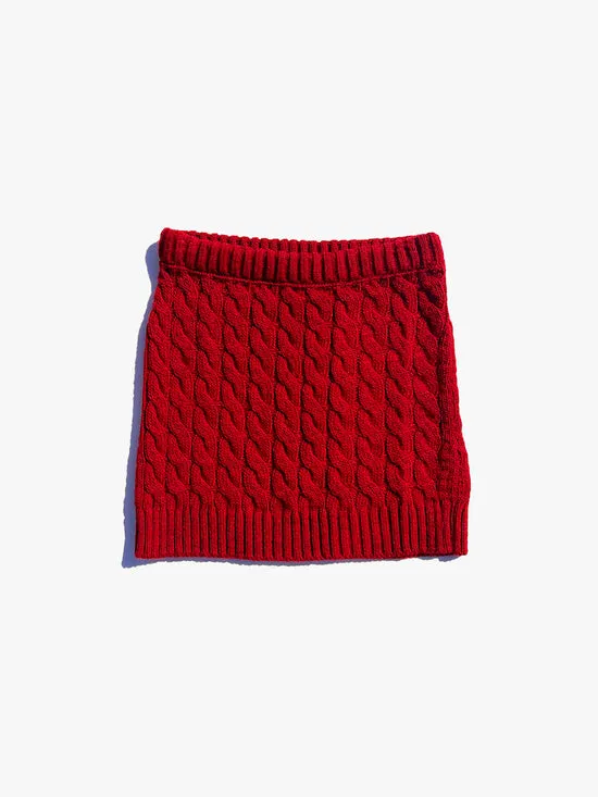 Women Lisa Says Gah Blake Tricot Skirt Red Skirts