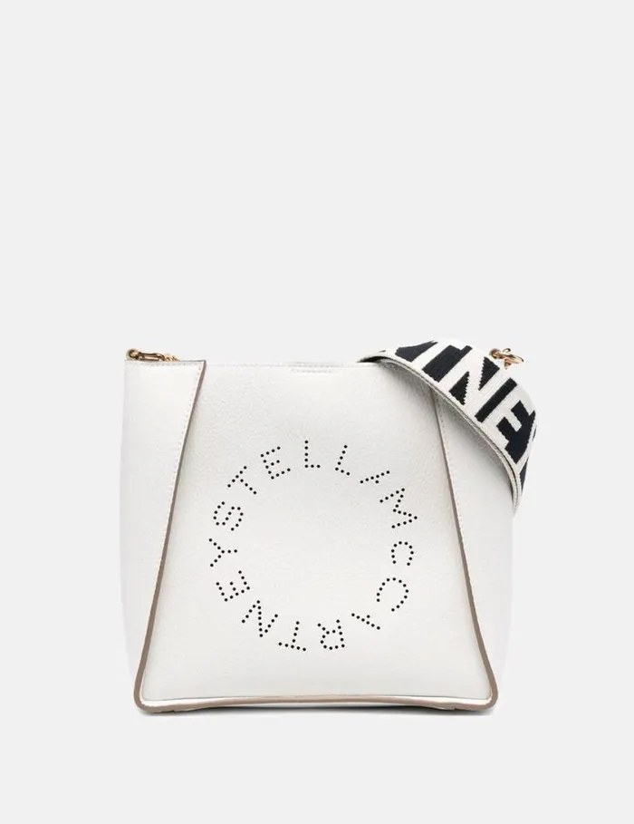 Women Logo Crossbody Bag Pure White Stella McCartney Logo Bag