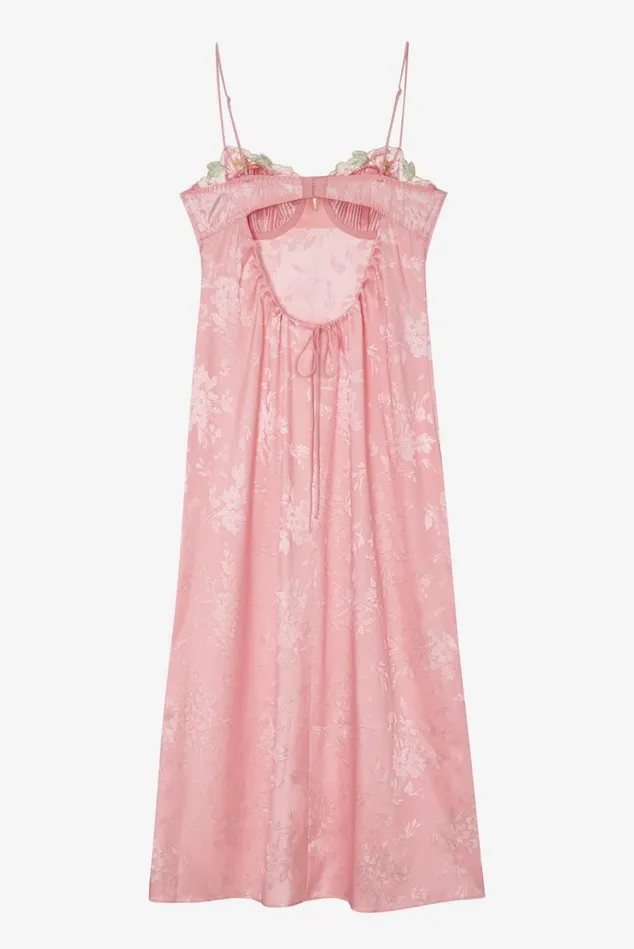 Women Lola Midi Slip Dress Pink For Love and Lemons Dresses Women Lola Midi Slip Dress Pink For Love and Lemons Dresses
