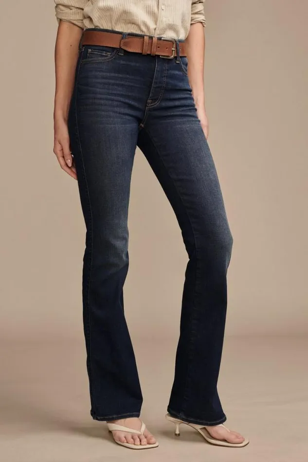 Women Lucky Brand Jeans Uni Boot Inclusion Blue