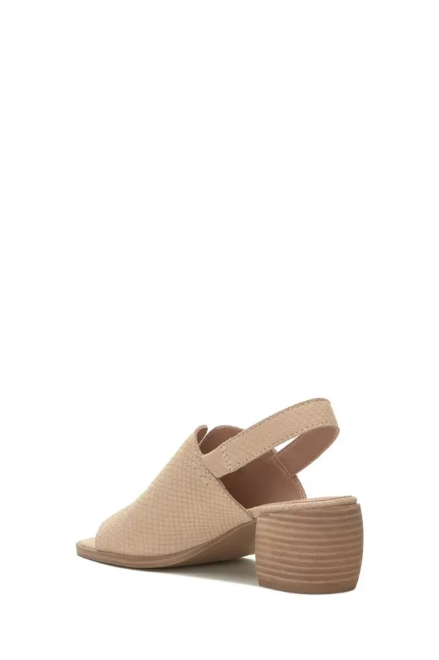 Women Lucky Brand Shoes Jaila Muled Heel Medium Light Beige
