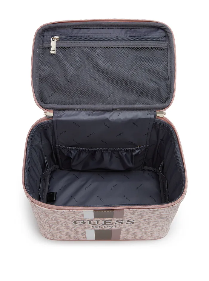 Women Luggage and Travel Bags GUESS Rose Logo Wilder Beauty Case Women Luggage and Travel Bags GUESS Rose Logo Wilder Beauty Case