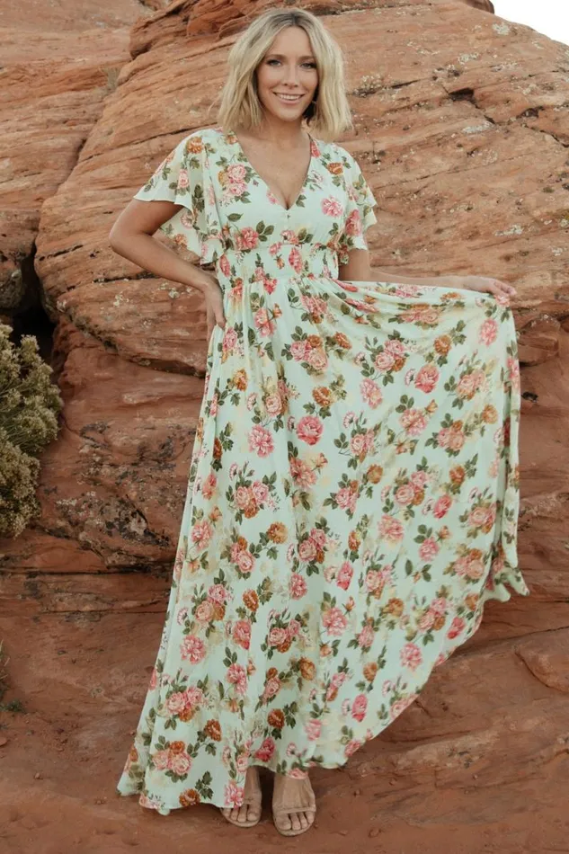Women Lynlee Metallic Maxi Dress Sage Pink Baltic Born The Guest Edit Women Lynlee Metallic Maxi Dress Sage Pink Baltic Born The Guest Edit
