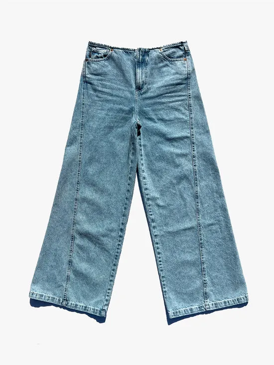 Women Magda Denim Pants Blue Denim Lisa Says Gah