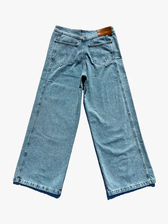 Women Magda Denim Pants Blue Denim Lisa Says Gah