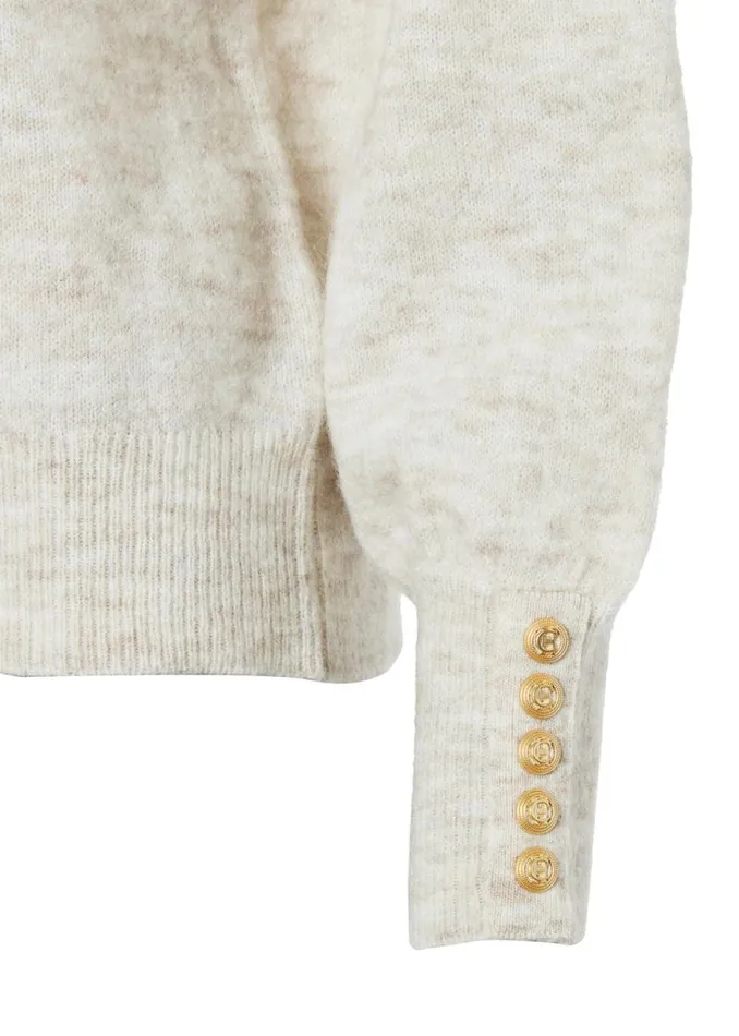Women Maisie Roll Neck Knit Barley Holland Cooper Knitwear Women Maisie Roll Neck Knit Barley Holland Cooper Knitwear