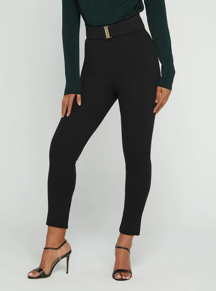 Women Marciano GUESS Marciano Black Farrah Ponte Pant