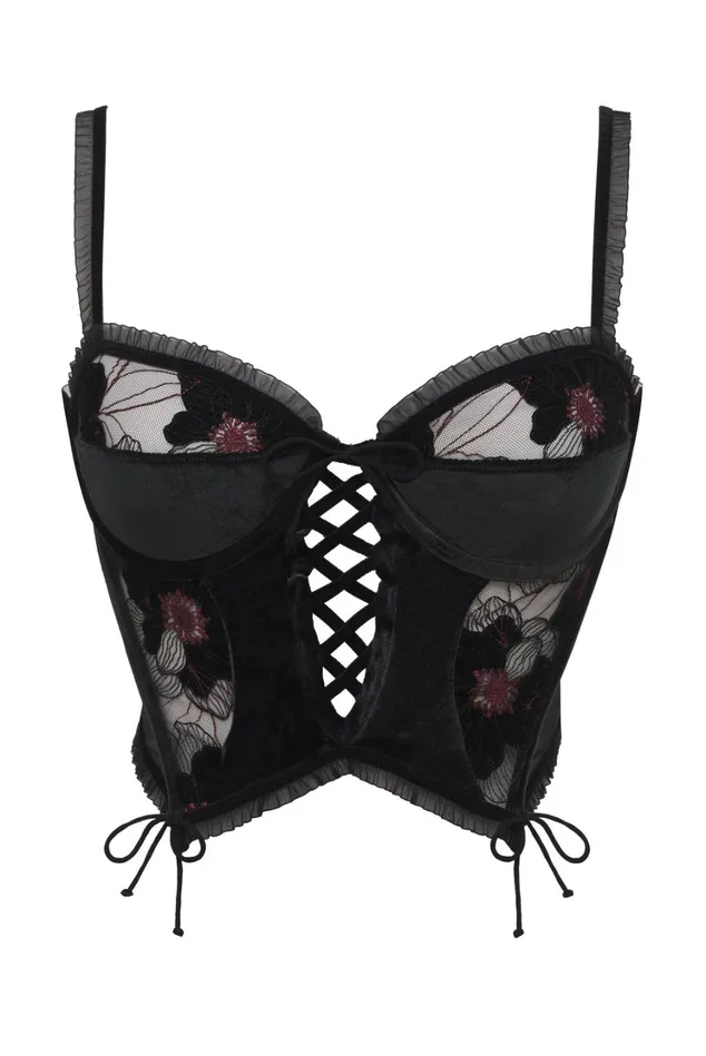Women Margot Bustier Black For Love and Lemons Lingerie Women Margot Bustier Black For Love and Lemons Lingerie