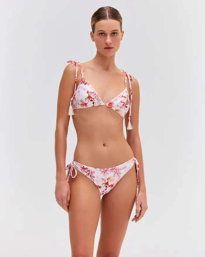Women Matching Sets PatBO Floral Haze String Bikini Bottom Vapor