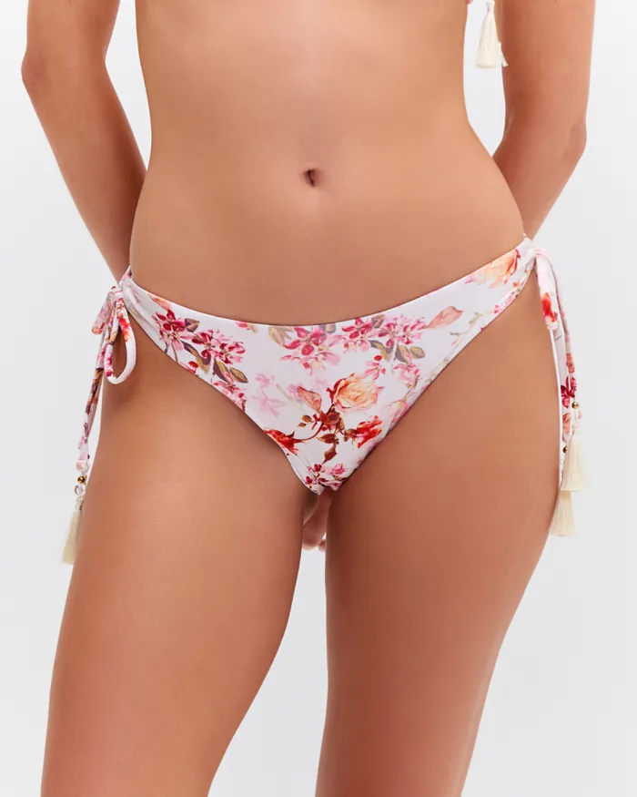 Women Matching Sets PatBO Floral Haze String Bikini Bottom Vapor