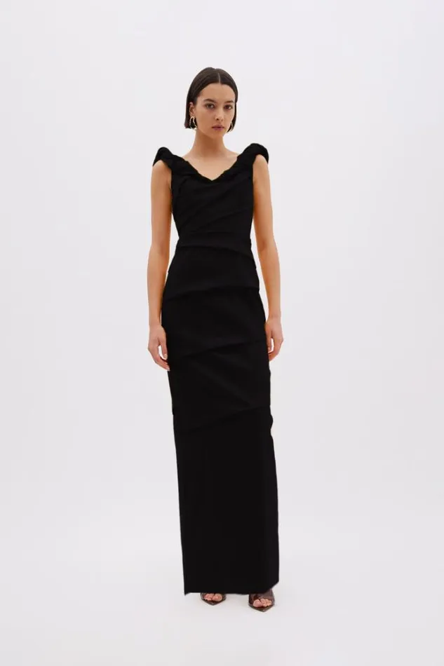 Women Maxi Dresses Rachel Gilbert ASHA GOWN