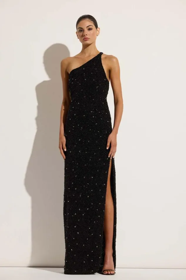 Women Maxi Dresses Rachel Gilbert Kaito Gown Black Women Maxi Dresses Rachel Gilbert Kaito Gown Black