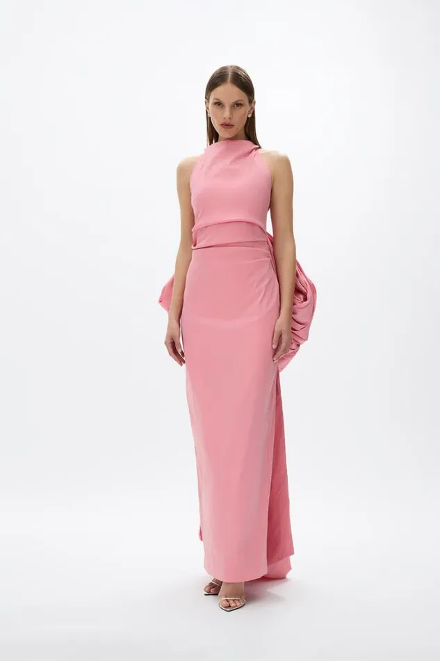 Women Maxi Dresses Rachel Gilbert Lottie Gown Peony